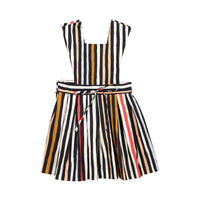 Hilda.Henri Stripes Pinafore Dress