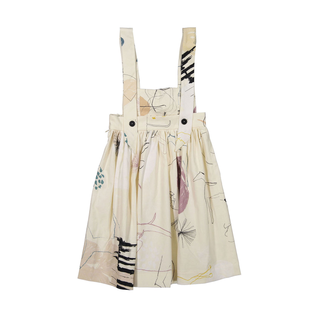 Hilda.Henri Nostalgic Print Giuseppina Dress
