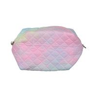 Bari Lynn Tie Dye Quilted Cosmetics Bag