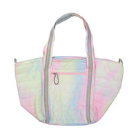 Bari Lynn Pastel Tie Dye Overnight Bag