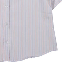 Boys and Arrows Blue/Red Pinstripe Short Sleeve Shirt