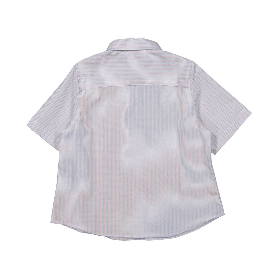 Boys and Arrows Blue/Red Pinstripe Short Sleeve Shirt