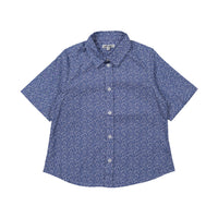 Boys and Arrows Navy Scribble Print Short Sleeve Shirt