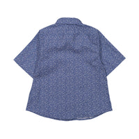 Boys and Arrows Navy Scribble Print Short Sleeve Shirt