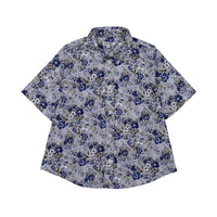 Boys and Arrows Grey Floral Short Sleeve Shirt