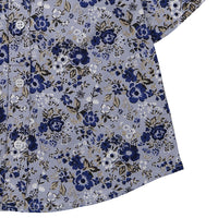 Boys and Arrows Grey Floral Short Sleeve Shirt