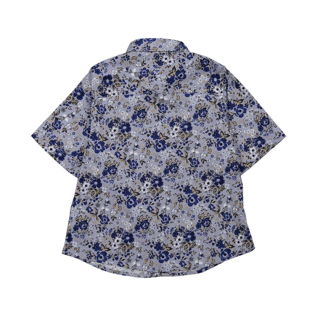 Boys and Arrows Grey Floral Short Sleeve Shirt