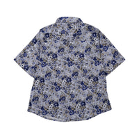 Boys and Arrows Grey Floral Short Sleeve Shirt
