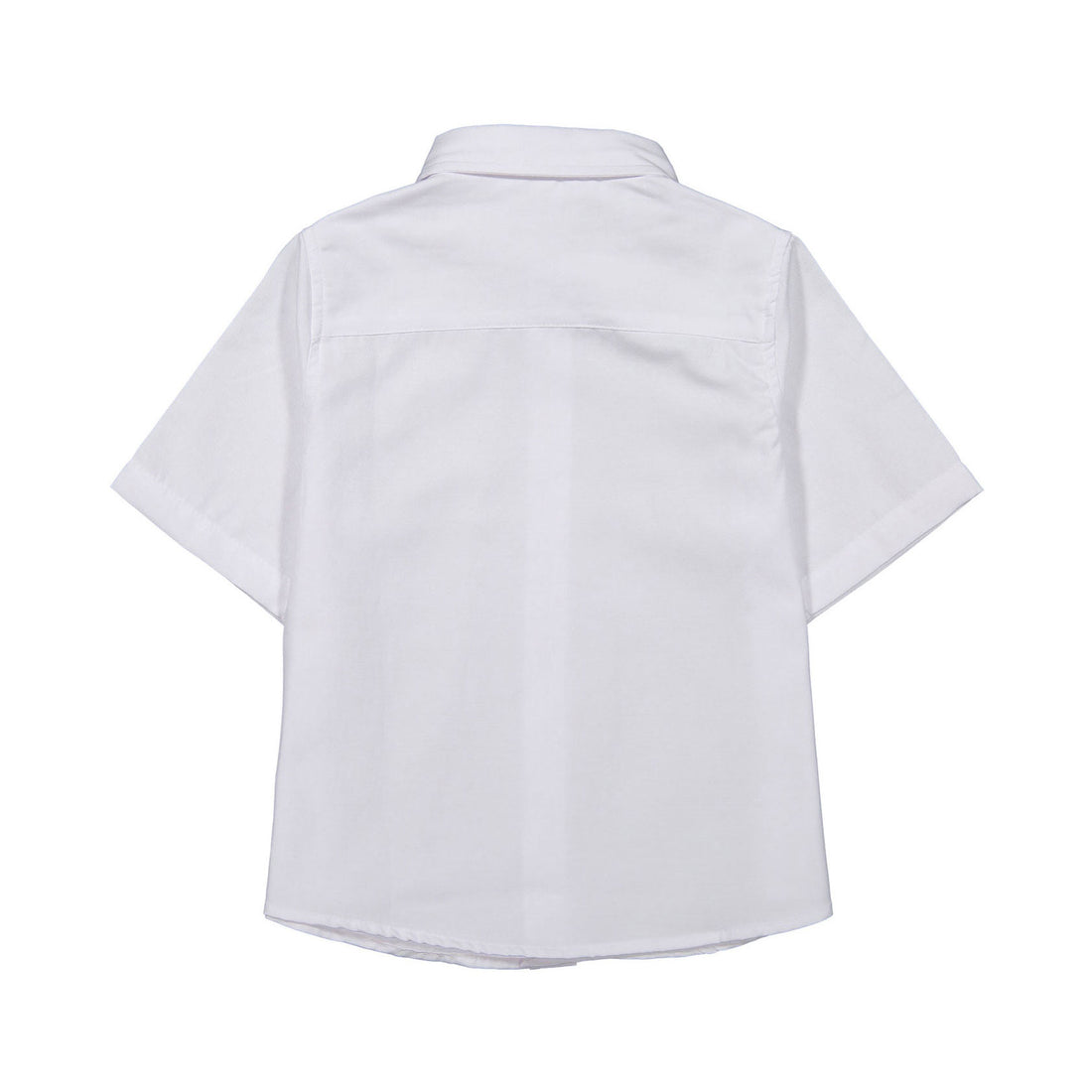 Boys and Arrows White Short Sleeve Collar Shirt