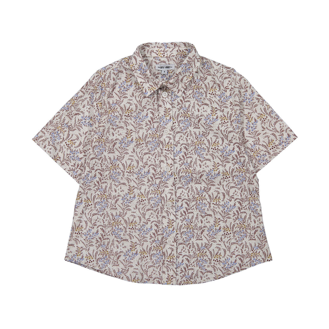 Boys and Arrows Rusty Flowers Short Sleeve Shirt