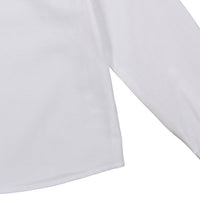 Boys and Arrows White Long Sleeve Collar Shirt