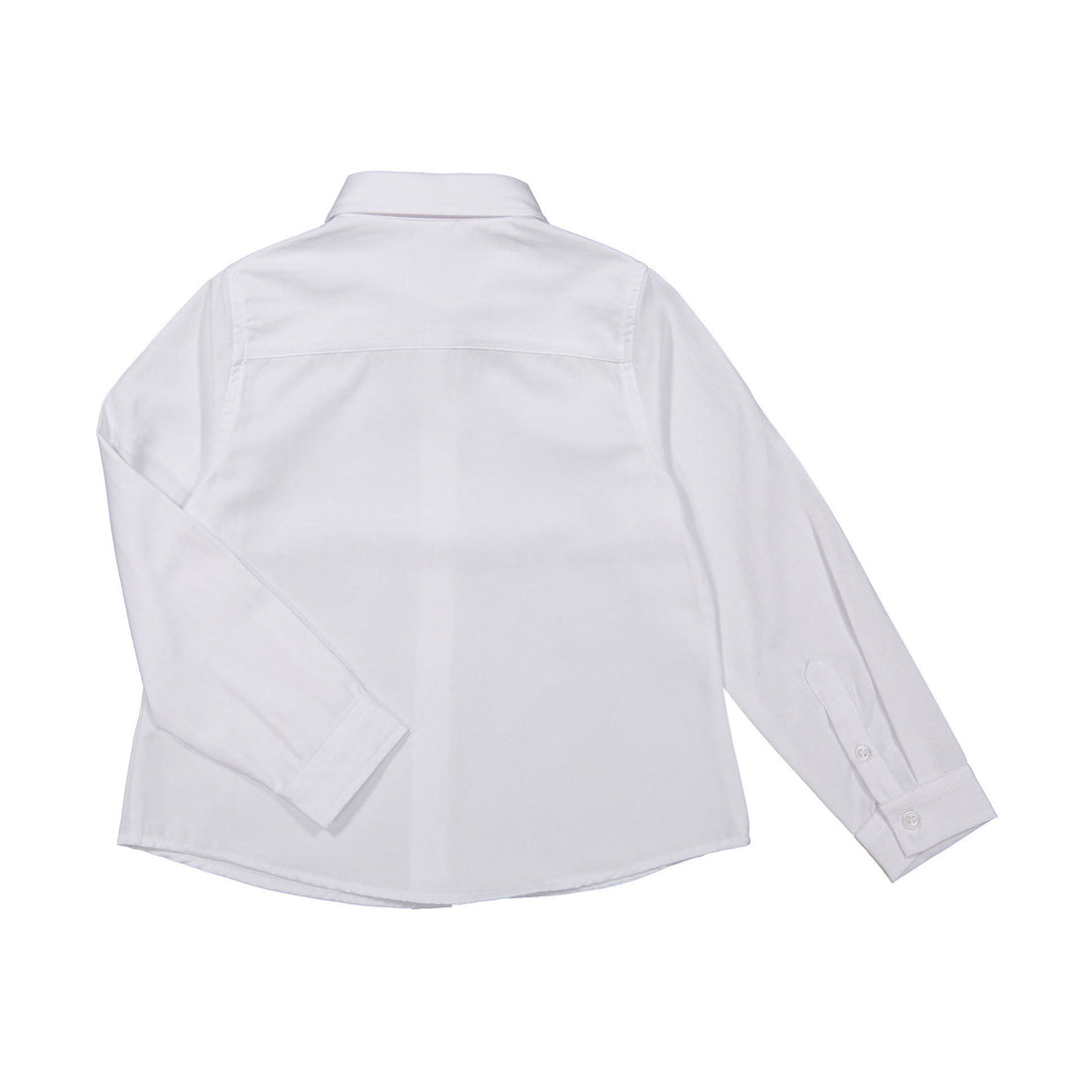Boys and Arrows White Long Sleeve Collar Shirt