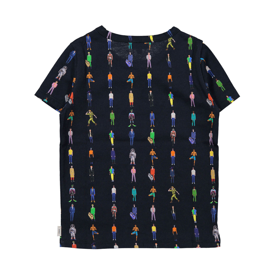 Paul Smith Junior Navy Walking People Adolo Tee