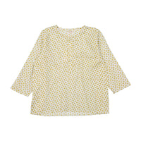 Keti Keta Yellow Geometric Kumar Baby Shirt
