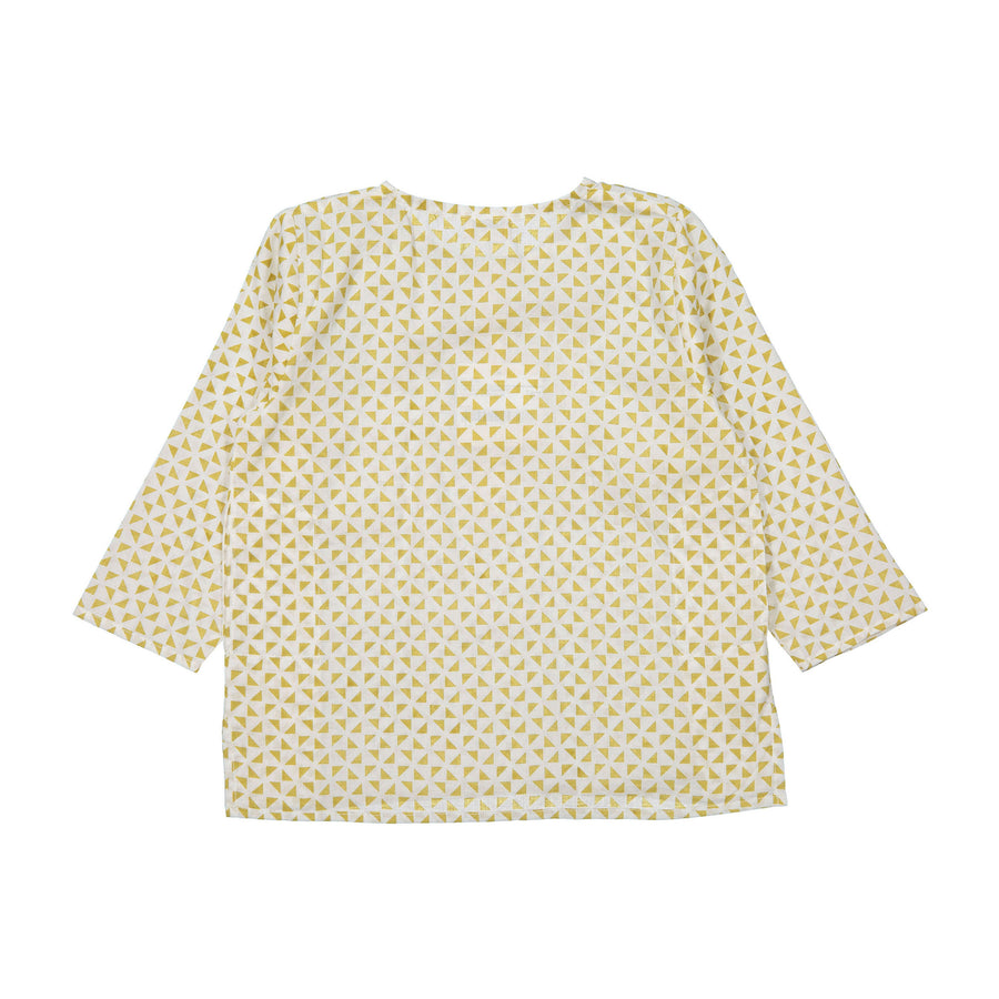 Keti Keta Yellow Geometric Kumar Shirt