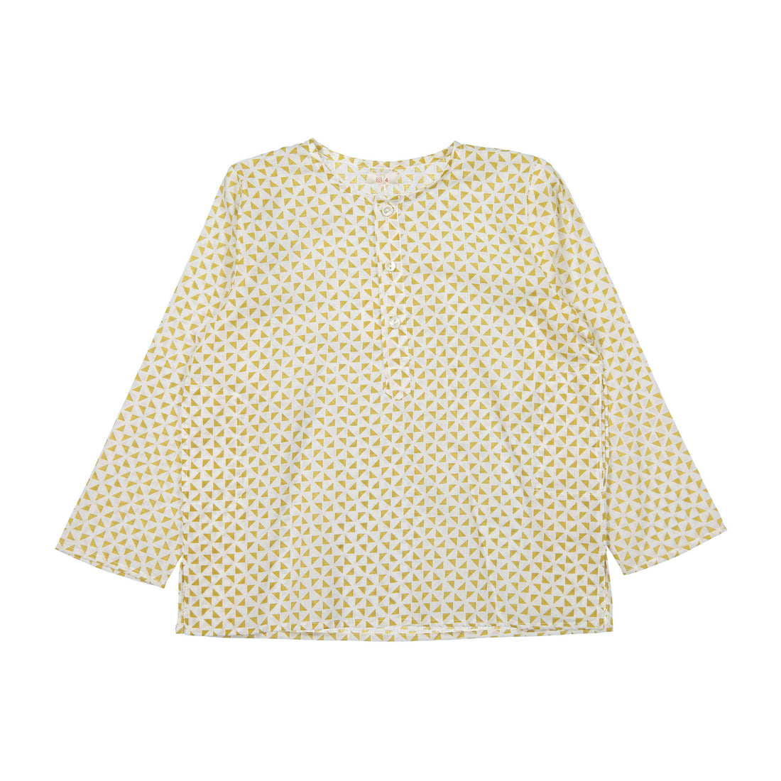 Keti Keta Yellow Geometric Kumar Shirt