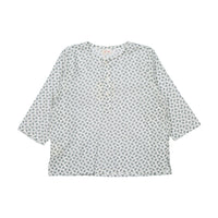 Keti Keta Deep Indigo Geometric Kumar Baby Shirt