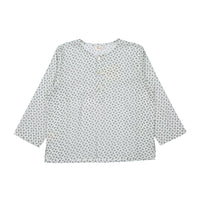 Keti Keta Deep Indigo Geometric Kumar Shirt