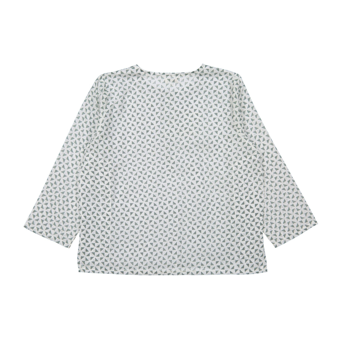 Keti Keta Deep Indigo Geometric Kumar Shirt