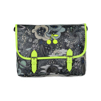 Bonpoint Black Solar Print Messenger Bag