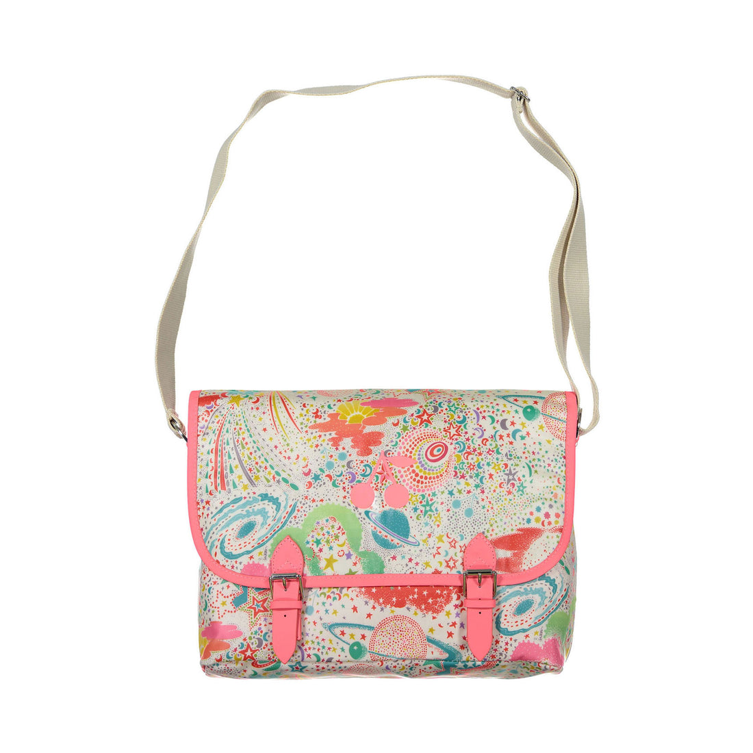 Bonpoint Colorful Solar Print Messenger Bag