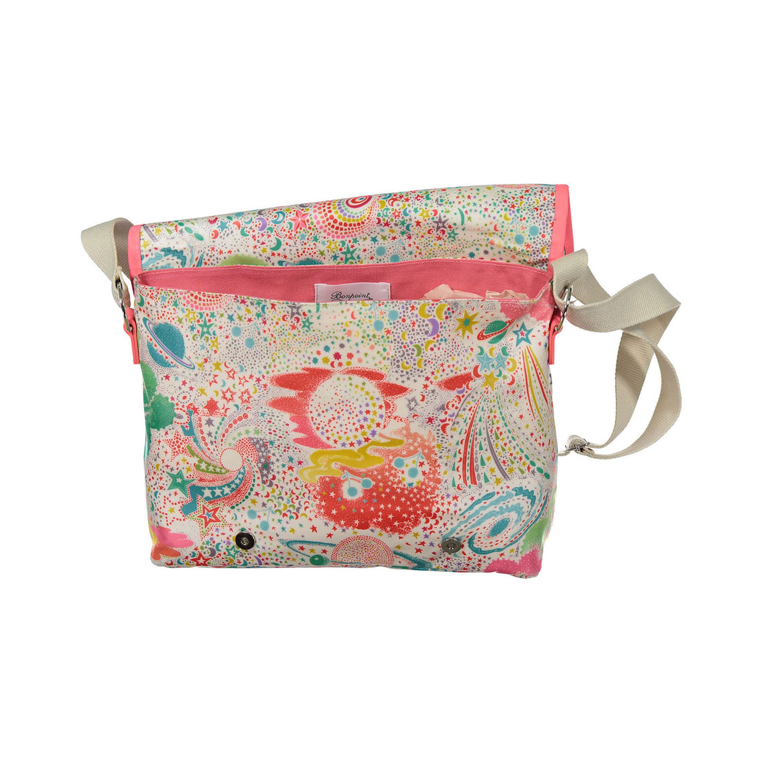 Bonpoint Colorful Solar Print Messenger Bag
