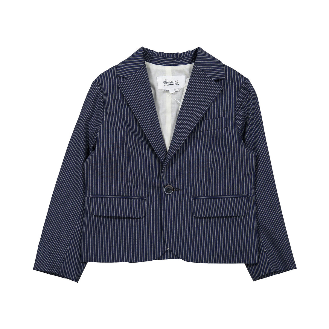 Bonpoint Marine Pinstriped Blazer