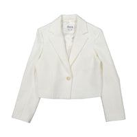 Bonpoint Cream Tuxedo Blazer