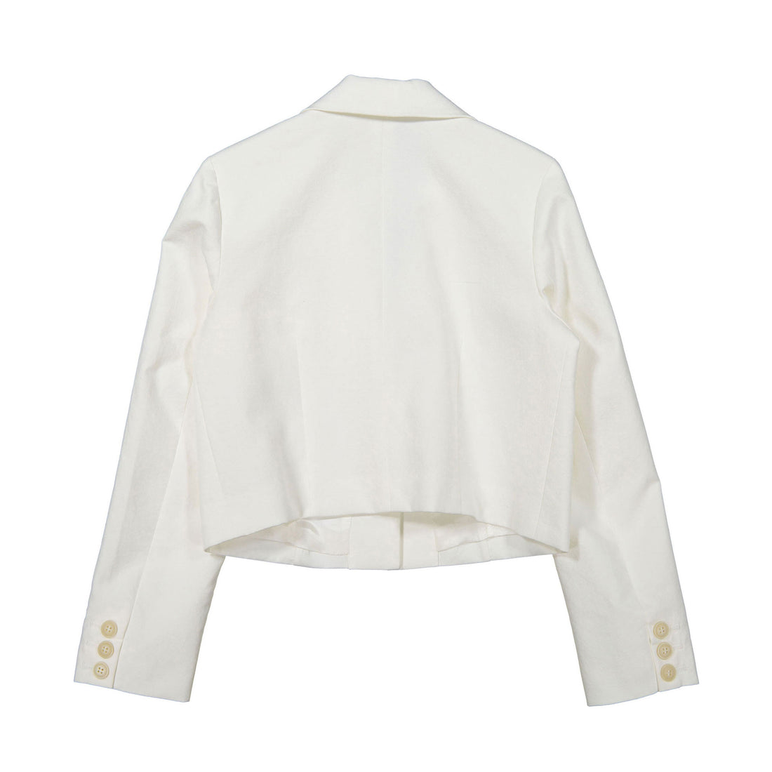 Bonpoint Cream Tuxedo Blazer