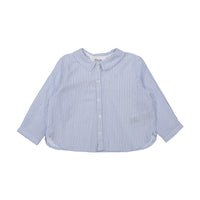 Bonpoint Blue Sea Stripe Nathan Baby Shirt