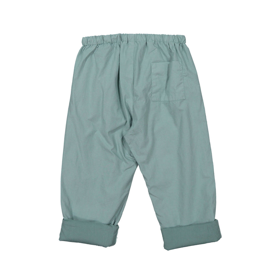 Bonpoint Slate Linen Dandy Baby Pantalons