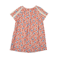 Bonpoint Red Heart Print Natacha Dress