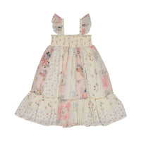 Bonpoint Rose Floral Patchwork Nestina Sundress