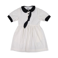 Hilda.Henri White/Black Cacilia Dress