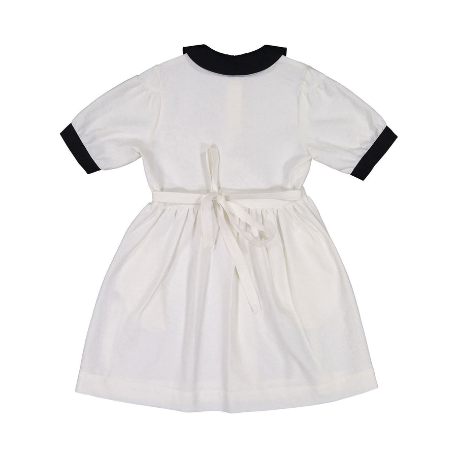 Hilda.Henri White/Black Cacilia Dress