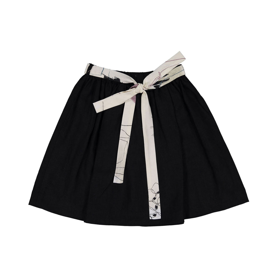 Hilda.Henri Nostalgic Print Apron Skirt