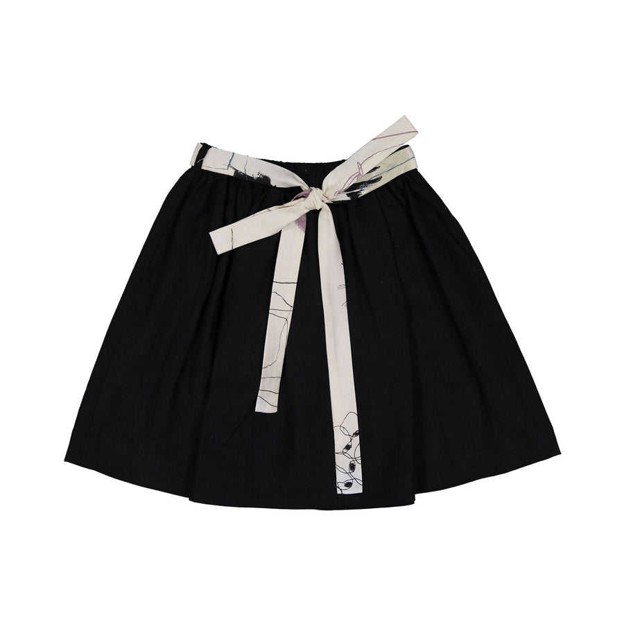 Hilda.Henri Nostalgic Print Apron Skirt