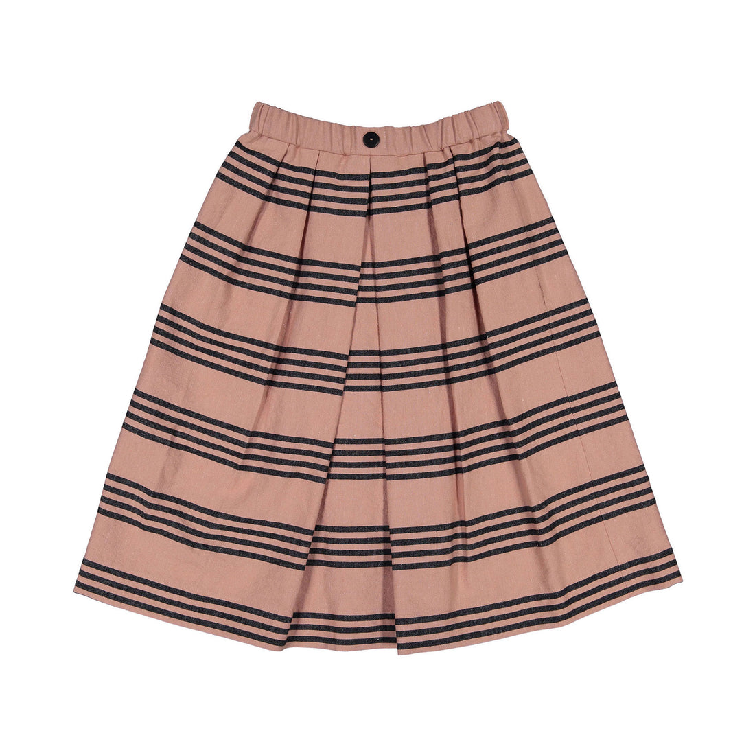 Hilda.Henri Salmon Tea Stripes Sophia Skirt