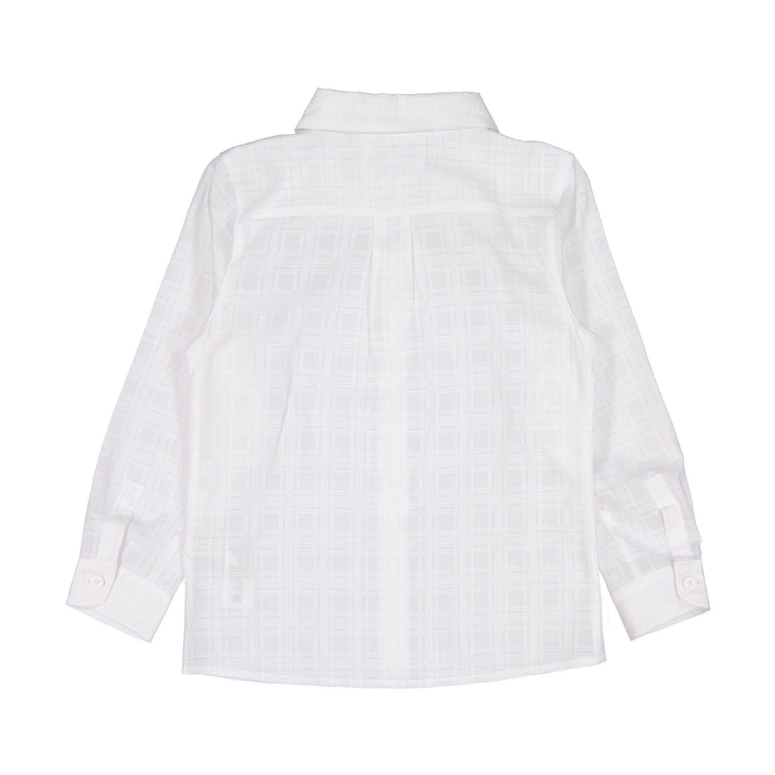 DOUDOU White Plaid Shirt