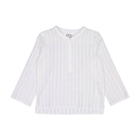DOUDOU White Striped Tunic