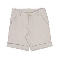 DOUDOU Beige Jersey Shorts