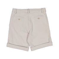 DOUDOU Beige Jersey Shorts