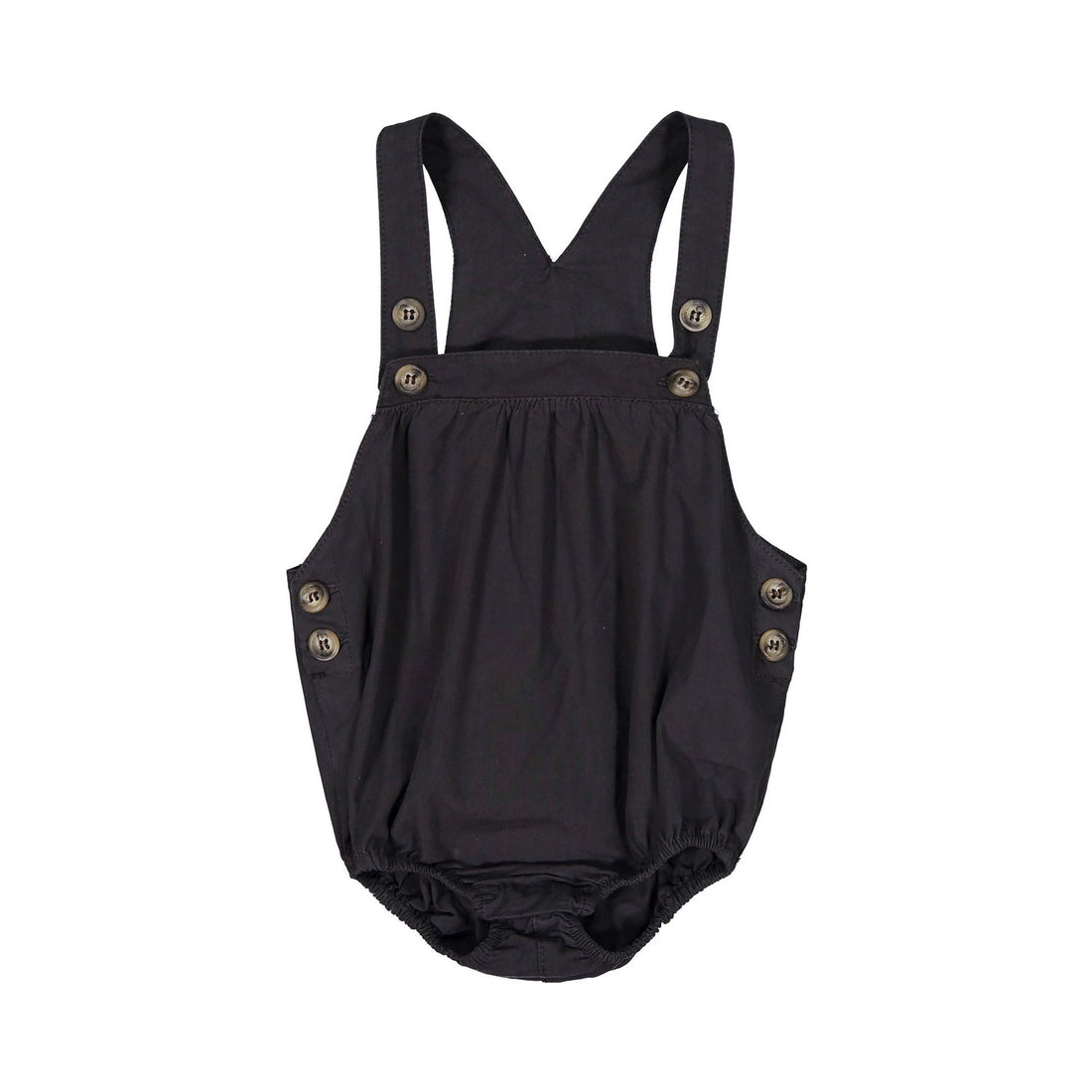 DOUDOU Grey Cotton Romper