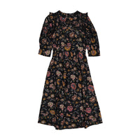 Soeur Black Floral Isa Dress
