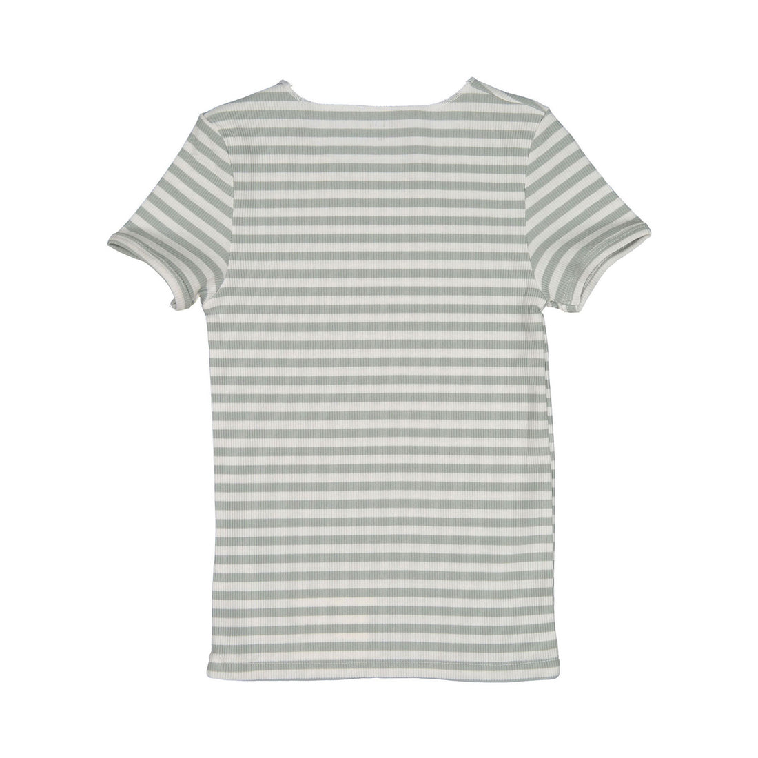BTW Mint Stripe Ribbed Top