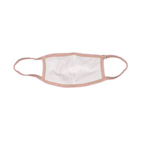 FYI Pink Ribbed Face Mask