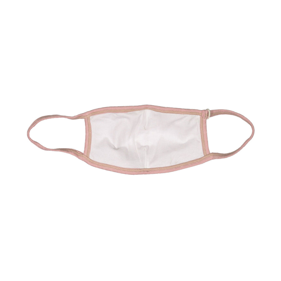 FYI Pink Ribbed Face Mask