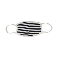 FYI Navy Striped Face Mask