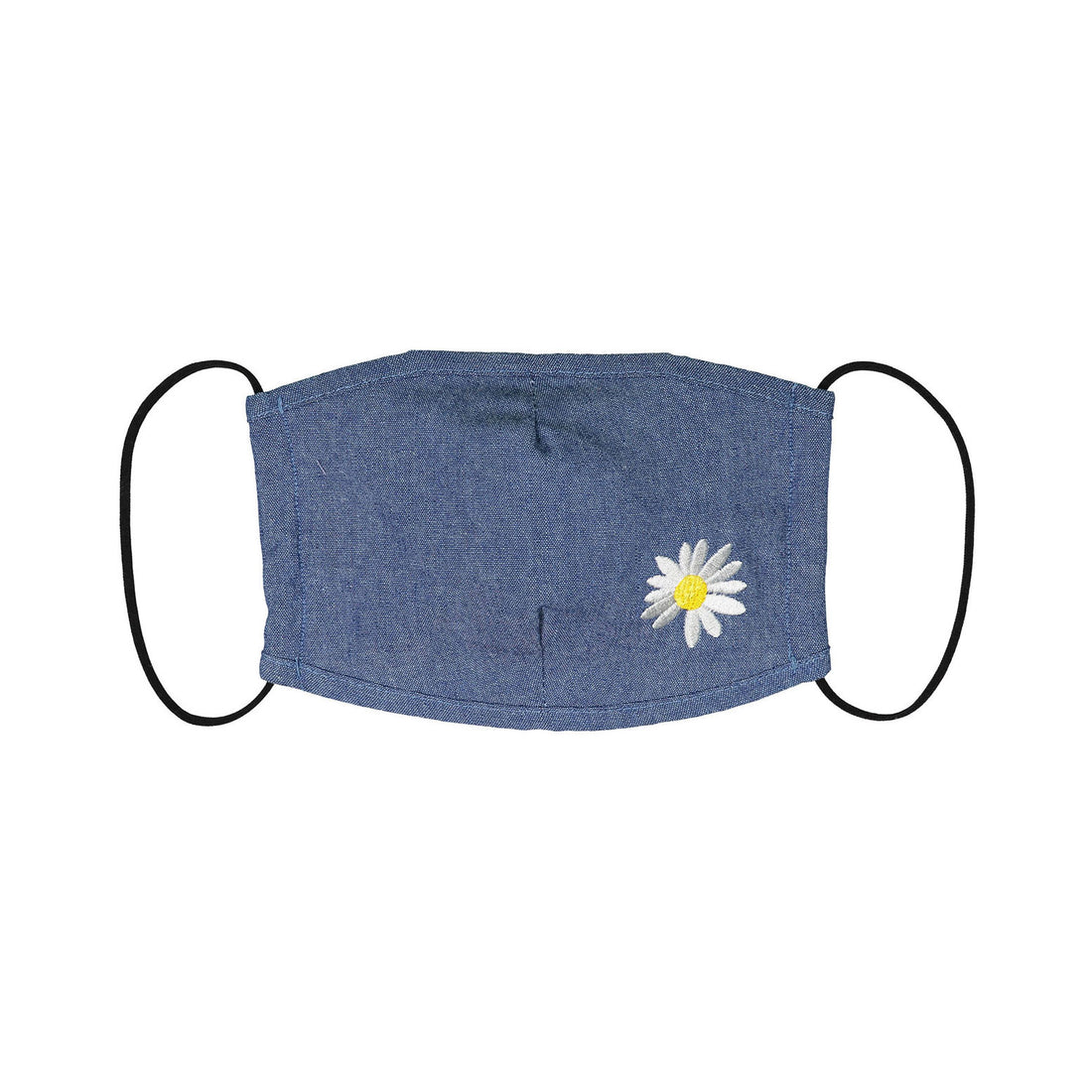 Ladida Denim Sunflower Face Mask