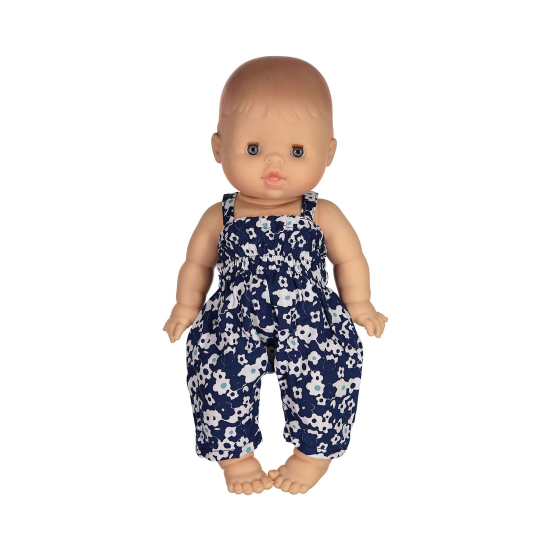 Minikane Floral Bonnie Smocked Romper